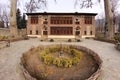 The Palace of Shaki Khans in Shaki, Azerbaijan Royalty Free Stock Photo
